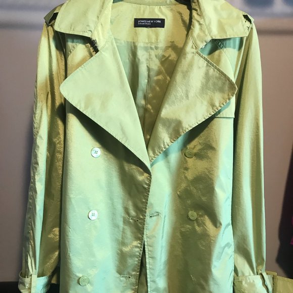 Jones New York (Lime Green) Jacket Womens Size S - Picture 10 of 11